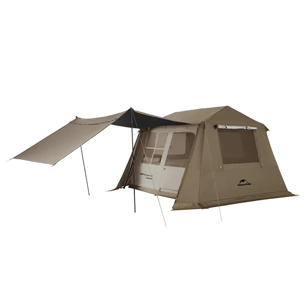 Naturehike】Village6.0 屋脊2代自動帳篷深咖色NH20189(悠遊戶外