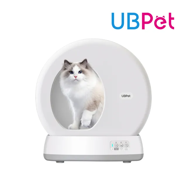 UBPET】自動貓砂機C10 PRO-清新版(智慧監測X AI 鏡頭自動貓砂機