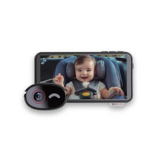 【AKEEYO】SMILE 寶貝守護者｜車內記錄器 附32G記憶卡(夜視+下車提醒+語音聲控+免工具安裝)