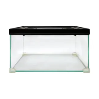 【AQUAFUN 水之樂】烏龜寵物爬蟲缸-中(長度35公分)