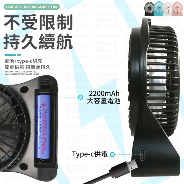 【愛Phone】台灣共田總代理 F95S USB風扇(小風扇/迷你風扇/手持風扇/手持風扇/可夾風扇/推車風扇/電風扇)