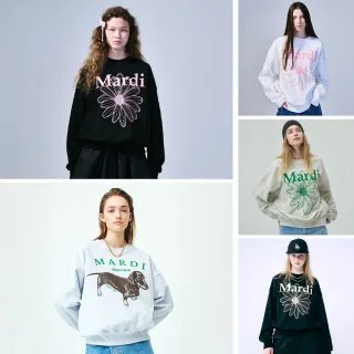 【MARDI MERCREDI】印花大學TEE 多色 經典小雛菊 藍花 純棉 TSHIRT FLOWERMARDI