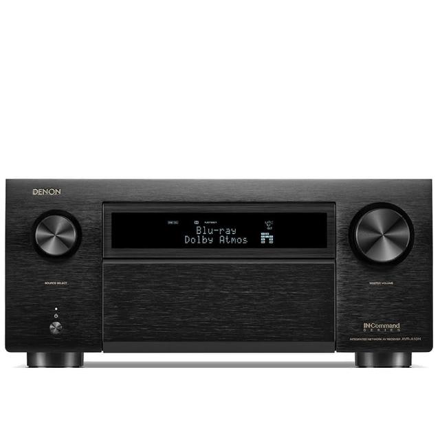 DENON AVR-A10H 是 DENON 旗艦級家用劇院 AV 接收器，提供強大 13.4 側聲道輸出，全面支援 8K HDMI、Dolby Atmos 及 DTS:X 沉浸式音效。內建 Dirac Live 房間校正技術，精準最佳化音場。完美整合多房間音樂串流與 HEOS 無線系統，讓您在家享受劇院級影音娛樂。高解析音質輸出，適合音響發燒友升級系統的最佳選擇，提供極致 HEOS 音樂串流體驗，打造頂級家庭娛樂空間。