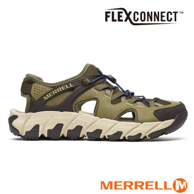 【MERRELL】男 MAIPO EXPLORER SIEVE 水陸休閒鞋.兩棲鞋.沙灘鞋.海灘鞋(ML038029 橄欖綠)