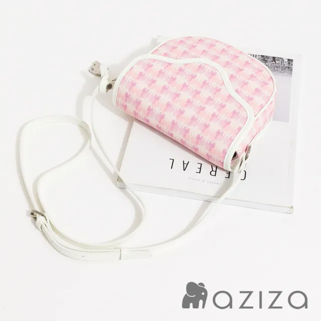 【aziza】DOPAMINE象鼻袋蓋斜背小包(多色/新款上市)