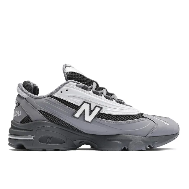 【NEW BALANCE】M1000系列 復古 Y2K 休閒鞋 男女款 運動鞋 灰黑銀(M1000MEG)