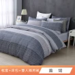 【HongYew 鴻宇】100%精梳棉 兩用被床包枕套組 單人/雙人/加大/特大(多款)