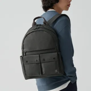 【PORTER INTERNATIONAL】低調奢華MELODY後背包(靜謐灰)