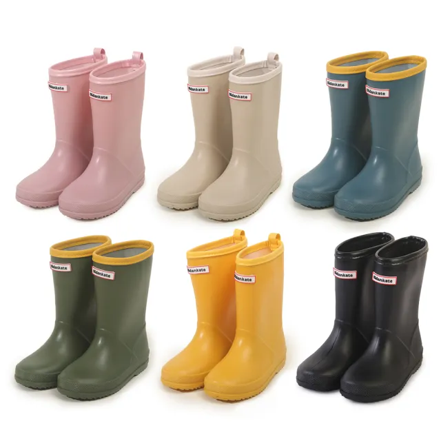 【OSOMESHOES】兒童雨鞋 高筒雨鞋 雨靴 輕量防水 防滑耐磨底 女童鞋 男童鞋(六色可選 N7303 奧森)