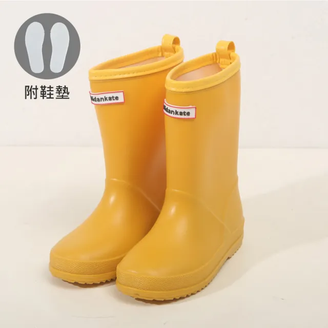 【OSOMESHOES】兒童雨鞋 高筒雨鞋 雨靴 輕量防水 防滑耐磨底 女童鞋 男童鞋(六色可選 N7303 奧森)