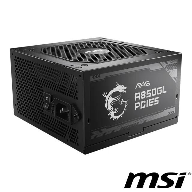 【MSI 微星】MAG A850GL PCIE5 80PLUS 850W 金牌 電源供應器