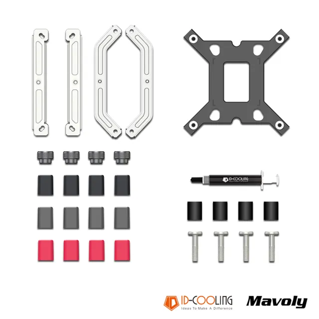 【ID-COOLING】FROZN A410 DW 四導管散熱器(白色)