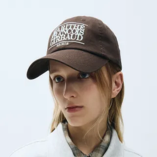 【MARITHE FRANCOIS GIRBAUD】官方旗艦 經典LOGO棒球帽 MFG 刺繡(深棕)