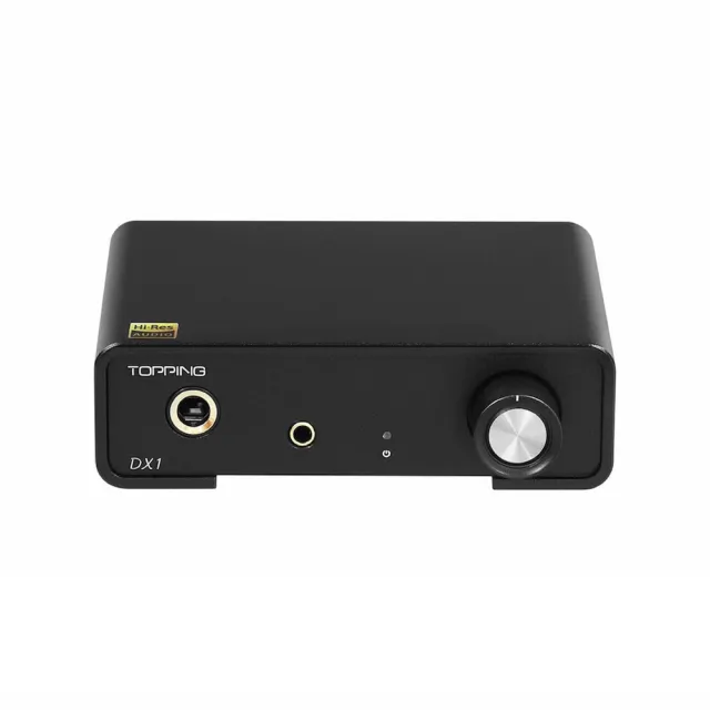 【TOPPING】DX1 音訊解碼器 DAC 耳機擴大機(公司貨保證)