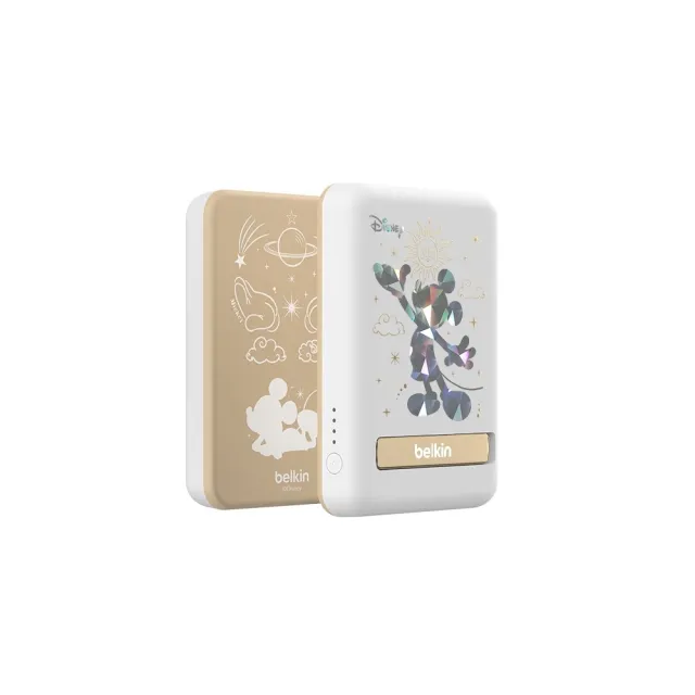 【BELKIN】BoostCharge 磁力無線行動充電器 5K+支架 -迪士尼系列款(BPD004qc-DY)