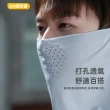 【A&R】夏季抗UV防曬冰絲圍脖掛耳面罩 男女適用(戶外 舒適 高彈 涼感 透氣 網眼 髮帶 腕帶 阻隔紫外線)