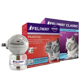 【FELIWAY】插電組/插電組多貓版 48ml(幫助安撫情緒 居家舒緩情緒)