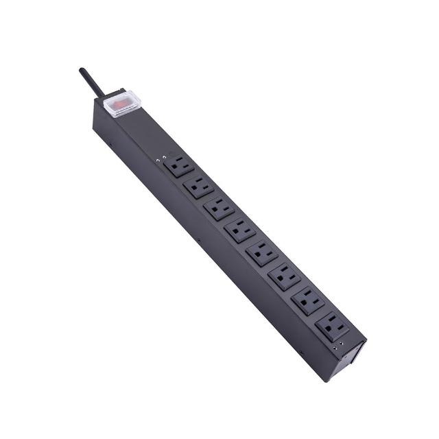 【IDEAL 愛迪歐】PDU-741-8N-300 8埠15A 基礎入門款(電源分配器PDU)