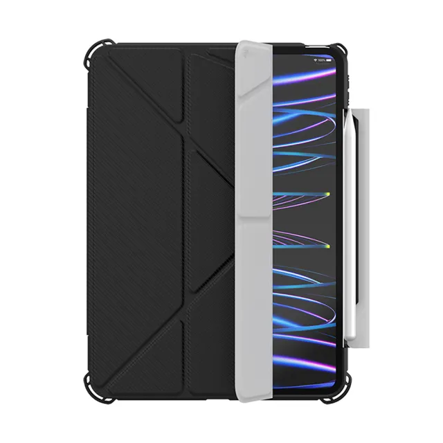 【JTLEGEND】JTL 2025 iPad Air7/6/5/4_2022 iPad Pro 11吋 Mighty Shield防摔保護殼(含筆槽+磁扣)