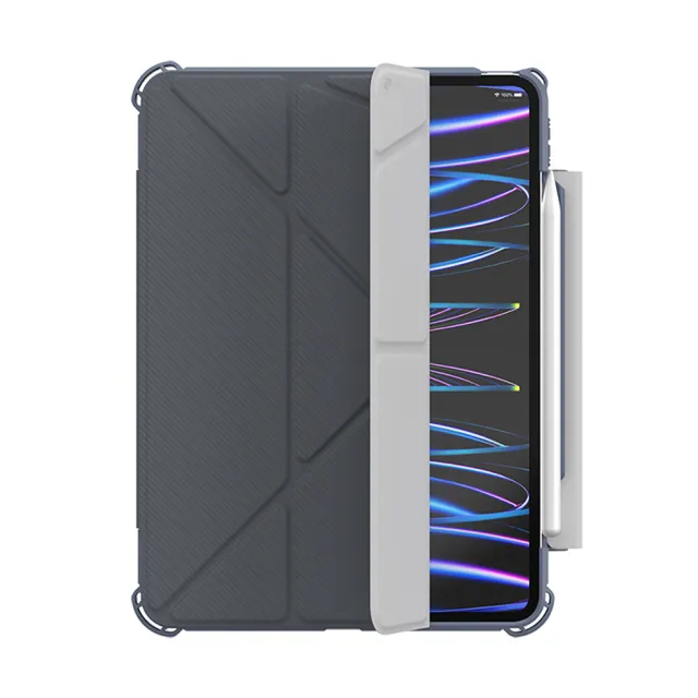【JTLEGEND】JTL 2025 iPad Air7/6/5/4_2022 iPad Pro 11吋 Mighty Shield防摔保護殼(含筆槽+磁扣)