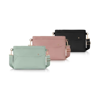 【Samsonite 新秀麗】VALERIE 時尚商務多功能輕量斜肩包/斜背包/女包/側背包/單肩包/肩背包(多色可選)