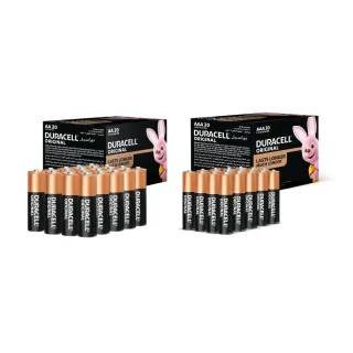 【DURACELL】金頂 經典鹼性-3號AA 20入+4號AAA 20入(20入/x2)
