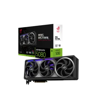 【ASUS 華碩】ROG-ASTRAL-RTX5080-16G-GAMING 顯示卡(組合包-5)