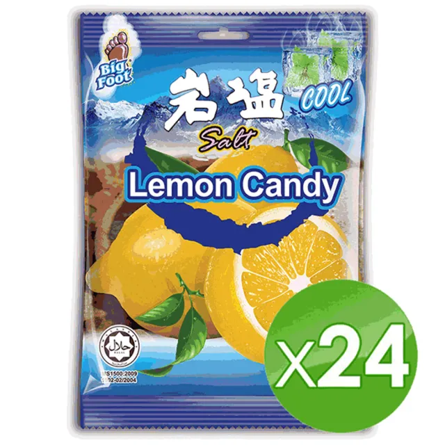 【BF】薄荷岩鹽檸檬糖(128gX24/箱)