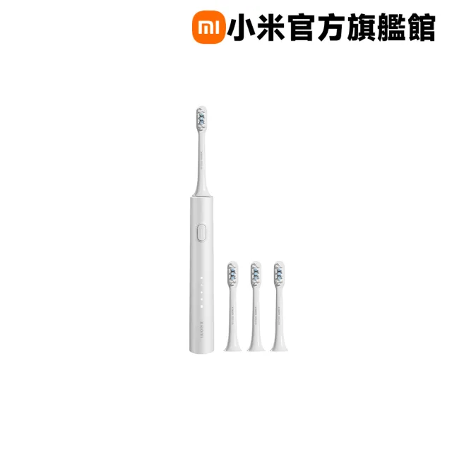 【小米】官方旗艦館 Xiaomi 聲波電動牙刷 T302(銀灰色/藍黑色)