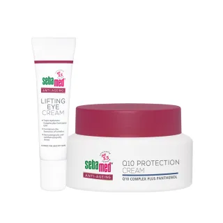 【SEBAMED 施巴】Q10面霜50ml+Q10眼霜15ml(總代理)