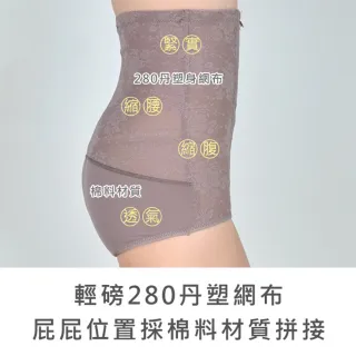 【玉如阿姨】FIT!曼妙曲線修飾褲※M014(腹部撫平。透氣。280丹。防捲。台灣製)