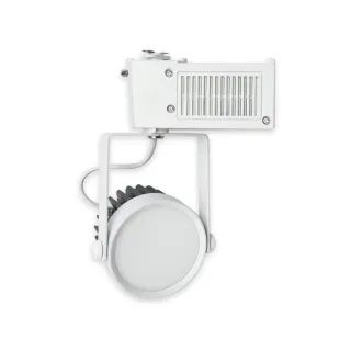 【E極亮】4入組 LED 15W 全電壓 柔光 白殼 軌道燈 投射燈