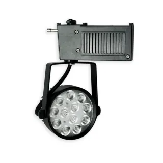 【spirit 電精靈】4入組 LED 12W 12珠 全電壓 全光譜 高演色 黑殼 LED軌道燈
