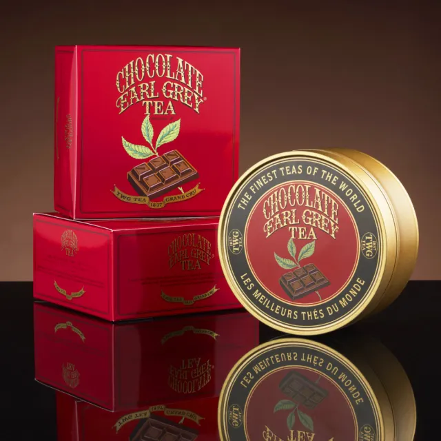 【TWG Tea】魚子醬錫罐茗茶 巧克力伯爵茶 100g/罐(Chocolate Earl Grey; 紅茶)