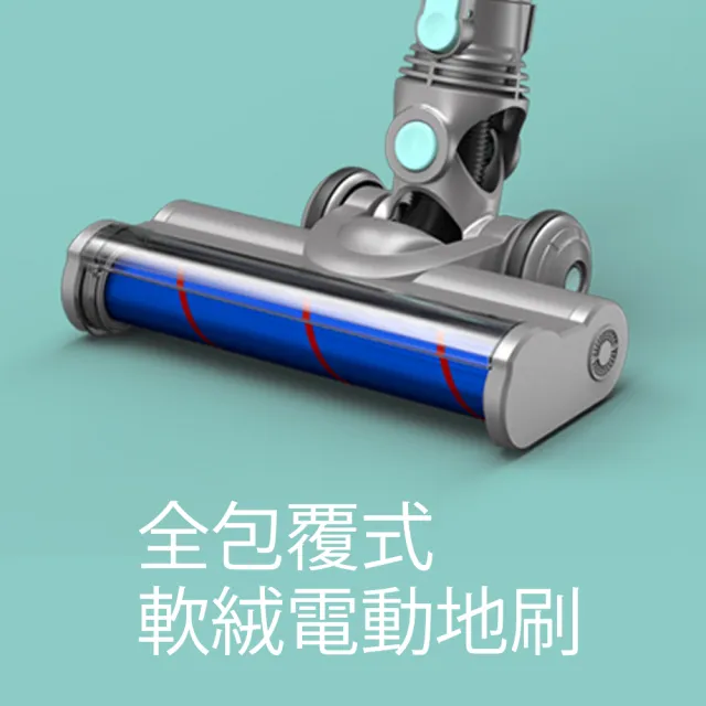 【HERAN 禾聯】20000Pa無線手持吸塵器HVC-23E6B(momo獨家蒂芬妮綠限定色)