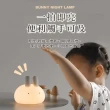 【紓壓相伴】湯圓兔床頭拍拍燈(伴眠燈 兔子燈 兩檔燈光 續航久 定時關燈 擺飾 生日禮物 USB夜燈)