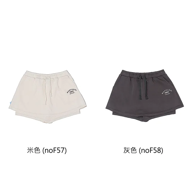 【NCAA】NCAA HARVARD 休閒短褲裙 抽繩彈性腰圍 女款 75221502