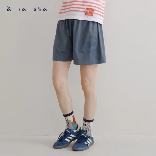 【a la sha】親膚居家阿財短褲裙