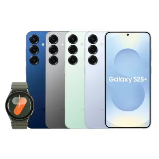 【Samsung 三星】Galaxy S25+ 5G 6.7吋(12G/256G/高通驍龍8 Elite/5000萬鏡頭畫素/AI手機)(Watch7 40mm組)