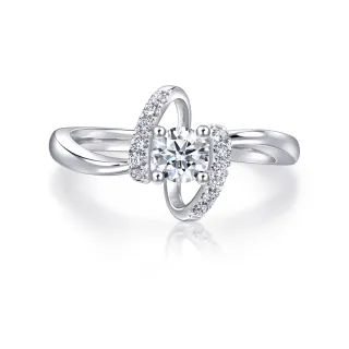 【點睛品】GIA 30分 鑽之頌 18K金鑽石戒指