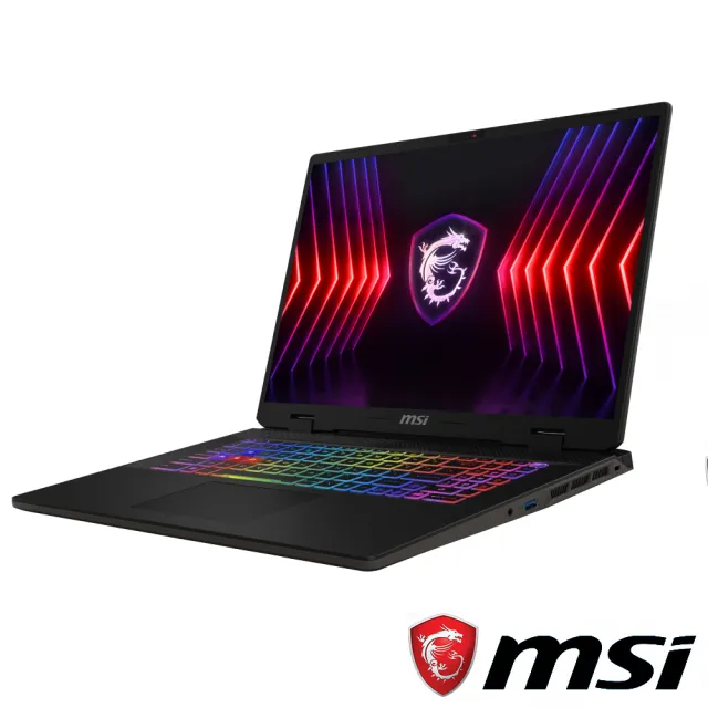 【MSI 微星】17吋 i7 RTX4050-6G 電競筆電(Sword 17 HX/i7-14700HX/16G/1TB SSD/W11P/B14VEKG-283TW)