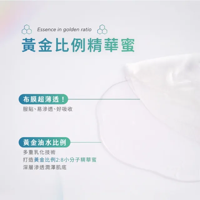 【我的美麗日記】官方直營 蜜若藍超能補水面膜 5入