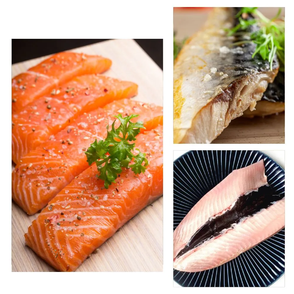 【RealShop】鮭魚菲力200g*3片＋虱目魚肚220g*3片＋挪威鯖魚140g-160g*3片(家常魚9件組 真食材本舖)