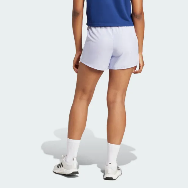 【adidas 愛迪達】短褲 女 運動褲 亞規 3S SHORT HIGH R 紫 JN6872