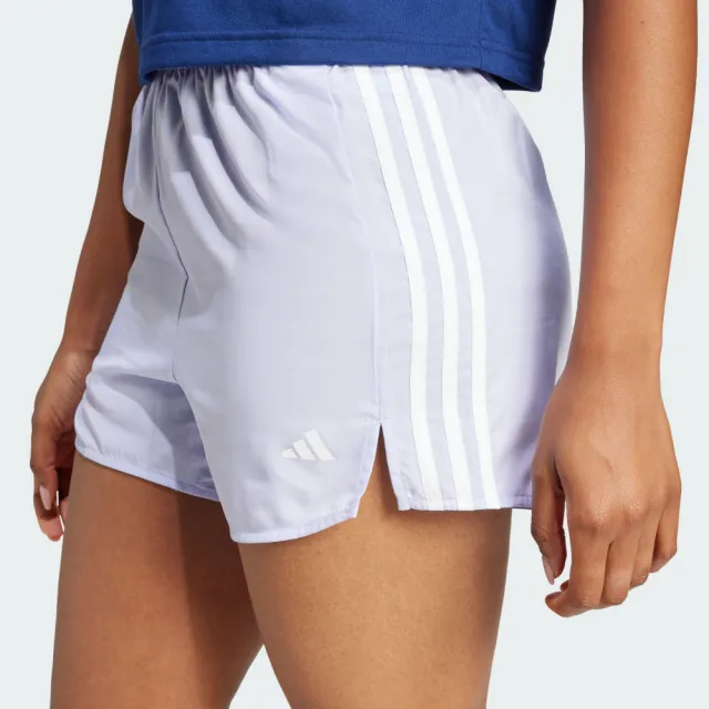 【adidas 愛迪達】短褲 女 運動褲 亞規 3S SHORT HIGH R 紫 JN6872