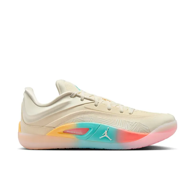 【NIKE 耐吉】籃球鞋 男鞋 運動鞋 包覆 緩震 喬丹 JORDAN ZION 4 PF 米 FD0591-102