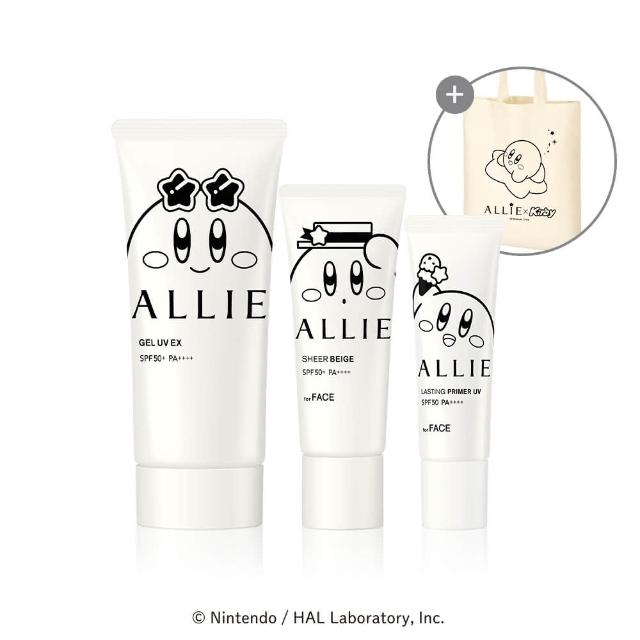 【Kanebo 佳麗寶】ALLIE 持采UV防曬水凝乳EXP全方位聯名組(星之卡比聯名款)