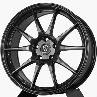 【STaRKE】炫壓鋁圈 SF-1 亮黑灰 18吋 8J ET40 5/114.3 18吋輪圈 四入組(安托華)