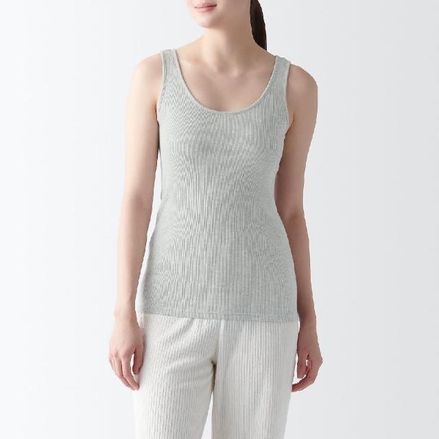 【MUJI 無印良品】女螺紋坦克背心(共3色)
