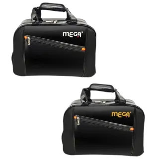 【MEGA GOLF】亮面高爾夫衣物袋A0286 獨立鞋層(旅行提袋 旅行包 衣物袋 運動包)